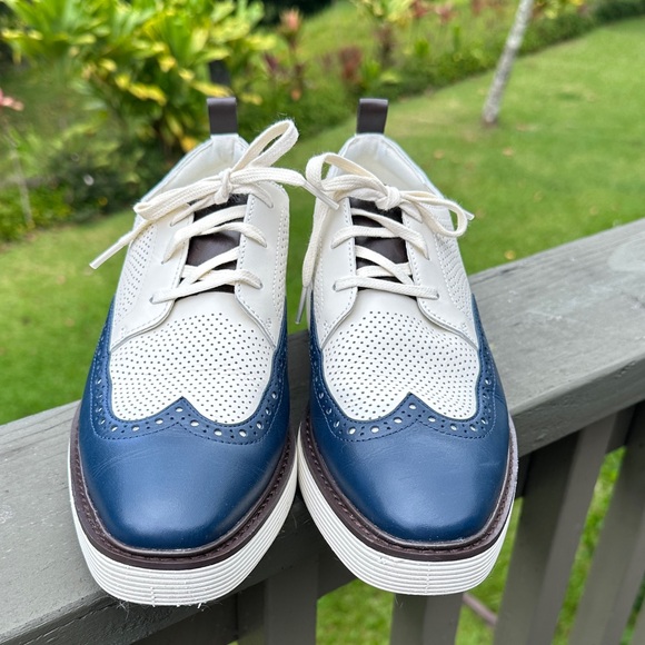 Cole Haan Shoes - Cole Haan women’s platform wingtip oxfords